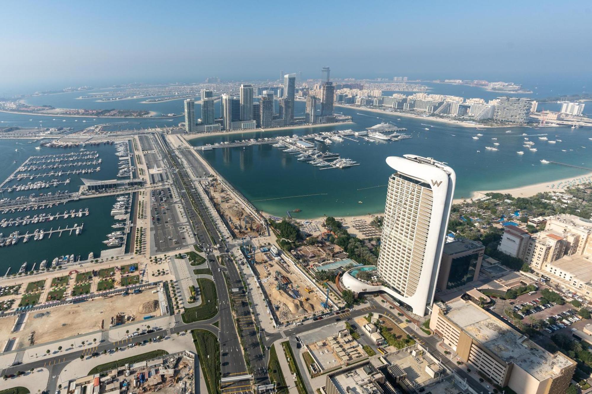 Appartamento Lux Bnb Princess Tower Palm Ocean Views Dubai Esterno foto